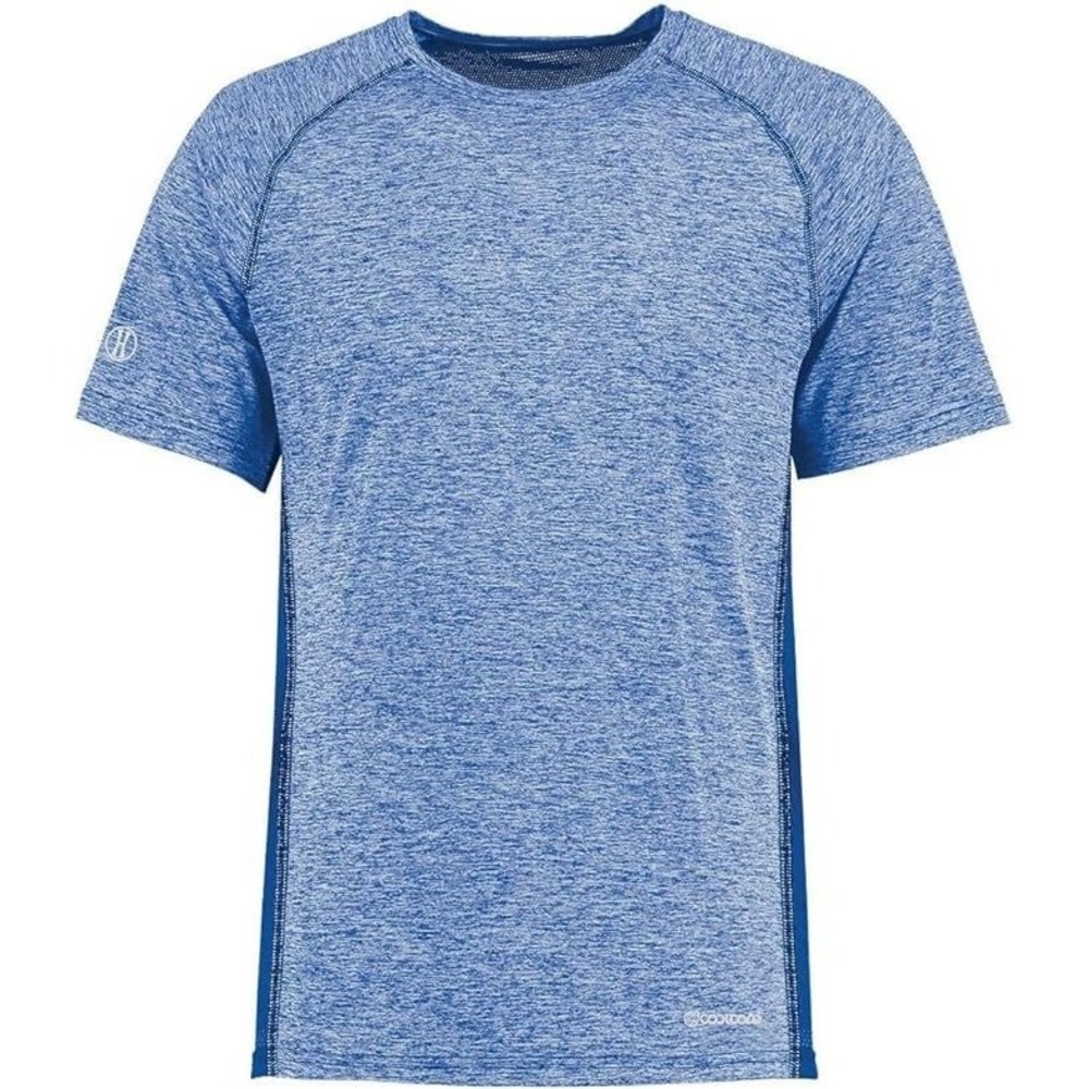 Holloway Youth Electrify CoolCore T-Shirt‎ - Royal Heather Blue - Size Medium